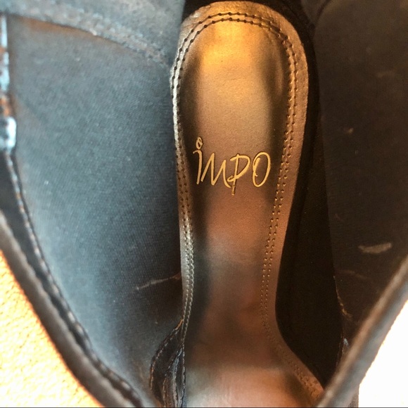 Impo Black Suede Heels - Picture 6 of 7